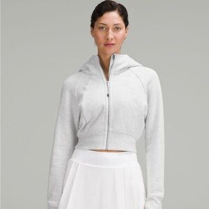 Lululemon Scuba Full-Zip Cropped Hoodie